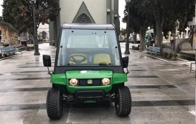 Coche eléctrico_Cementerio Leon Serfunle